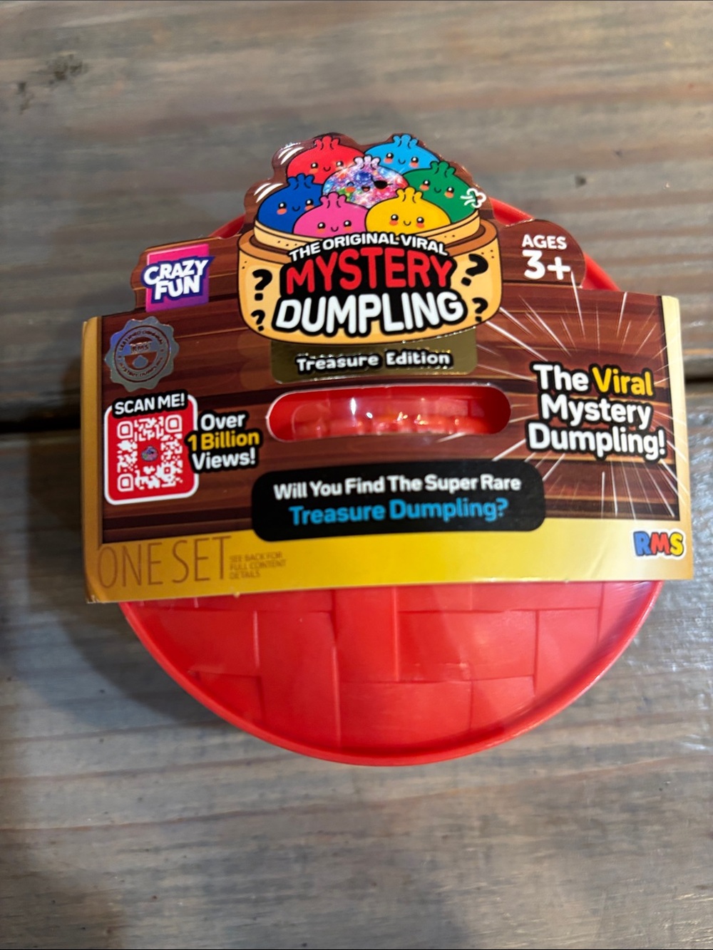 New sealed Crazy Fun RMS Mystery Dumpling Treasure Edition squishy dumpling toy